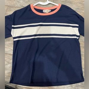 Pink Republic Blue, White, and Pink Tee